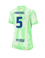 Barcelona Inigo Martinez #5 Alternativní Dres pro Dámské 2024-25 Krátký Rukáv